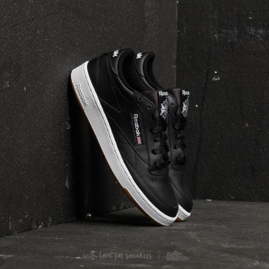 Reebok club c 85 black white discount