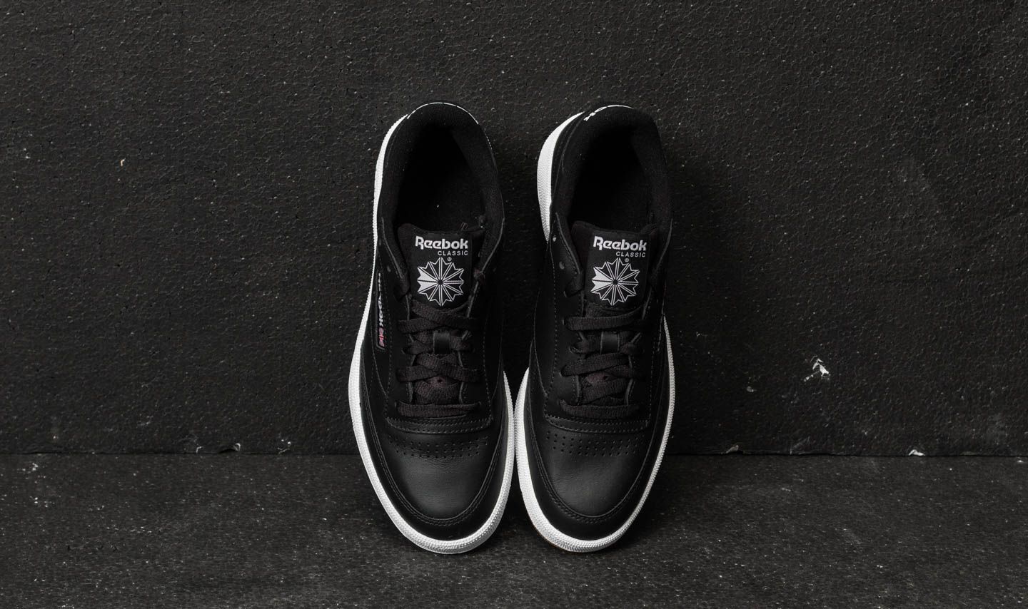 Scarpe uomo Reebok Club C 85 Black/ White/ Gum