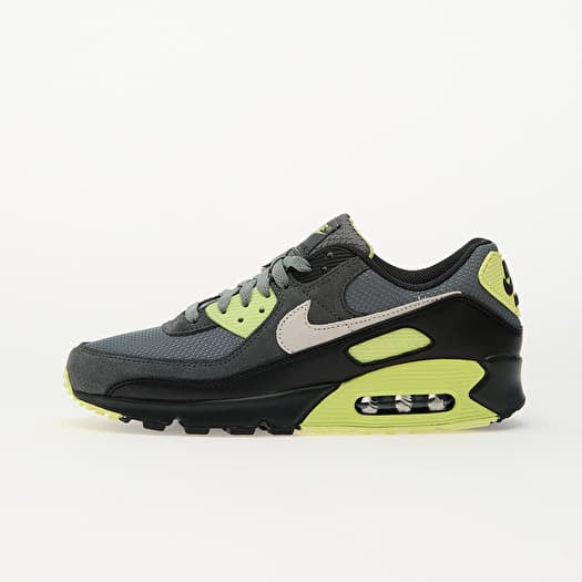 Nike Air Max 90 Smoke Grey/ Photon Dust-Lt Lemon Twist-Black-Dk Smoke Grey