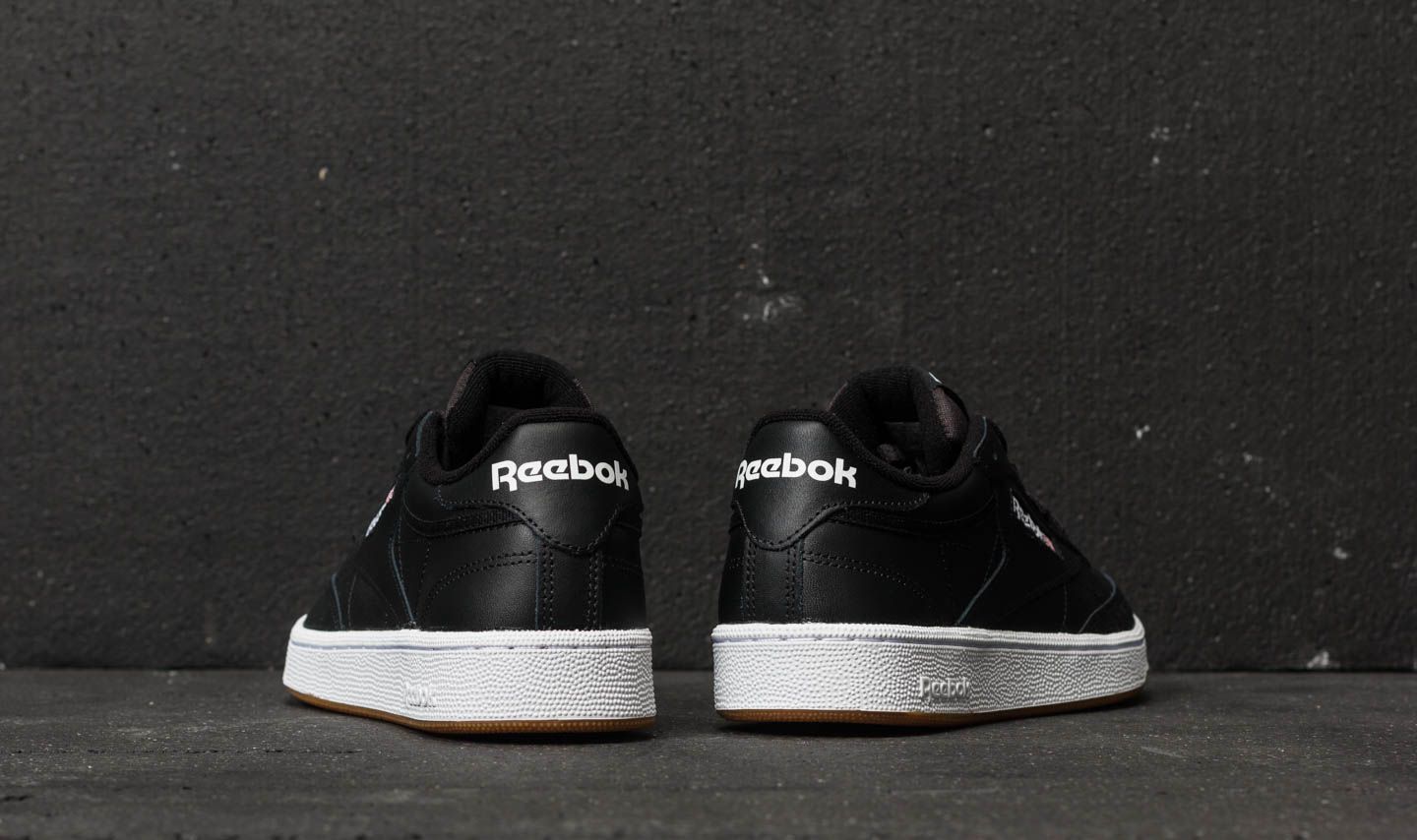 Scarpe uomo Reebok Club C 85 Black/ White/ Gum