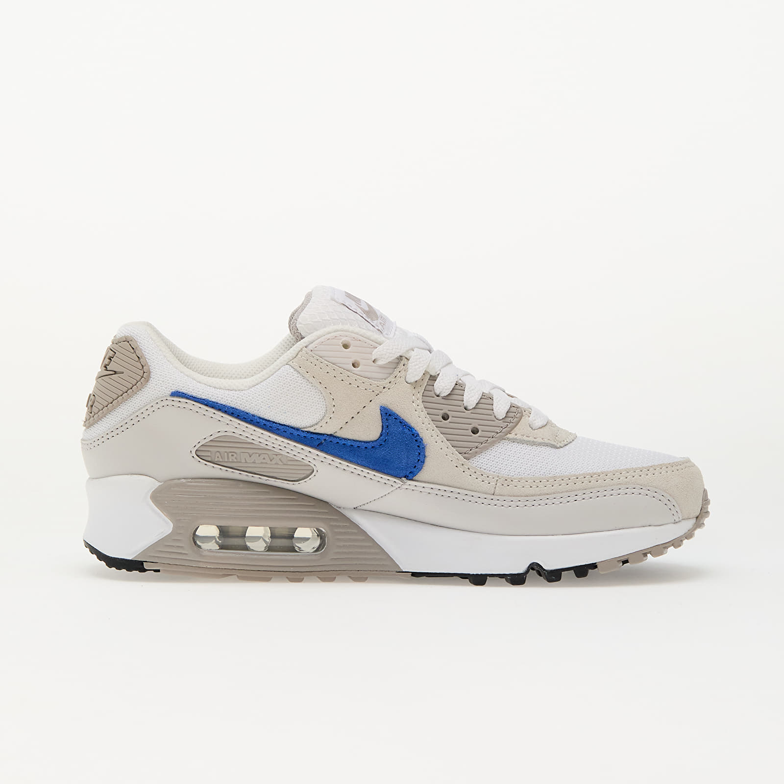 Чоловіче взуття Nike Air Max 90 White/ Racer Blue-College Grey-Summit White-Vast Grey-Black