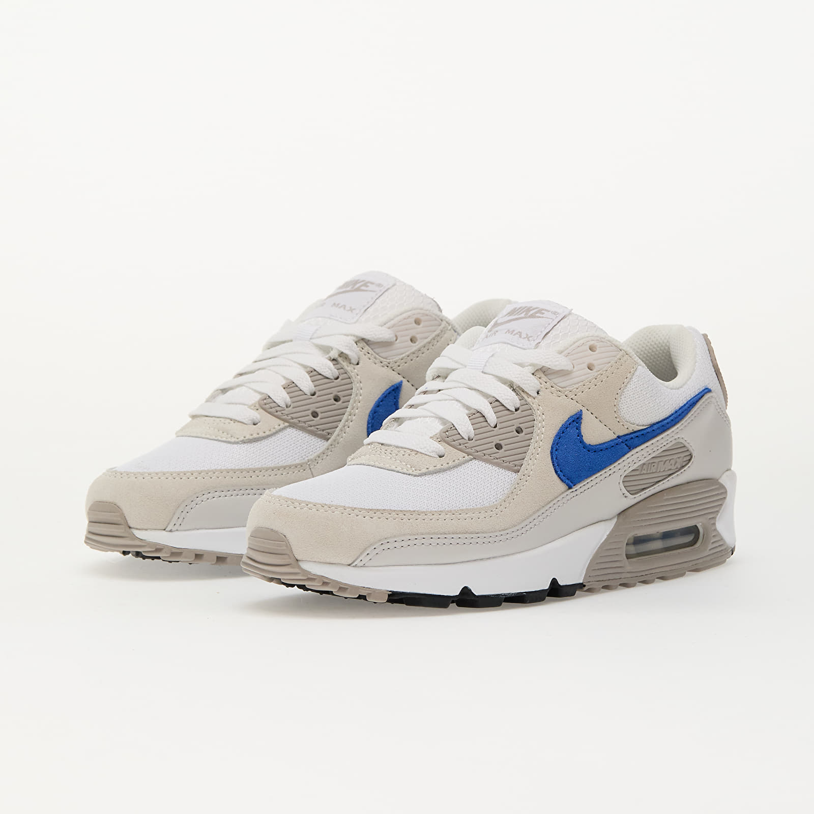 Чоловіче взуття Nike Air Max 90 White/ Racer Blue-College Grey-Summit White-Vast Grey-Black