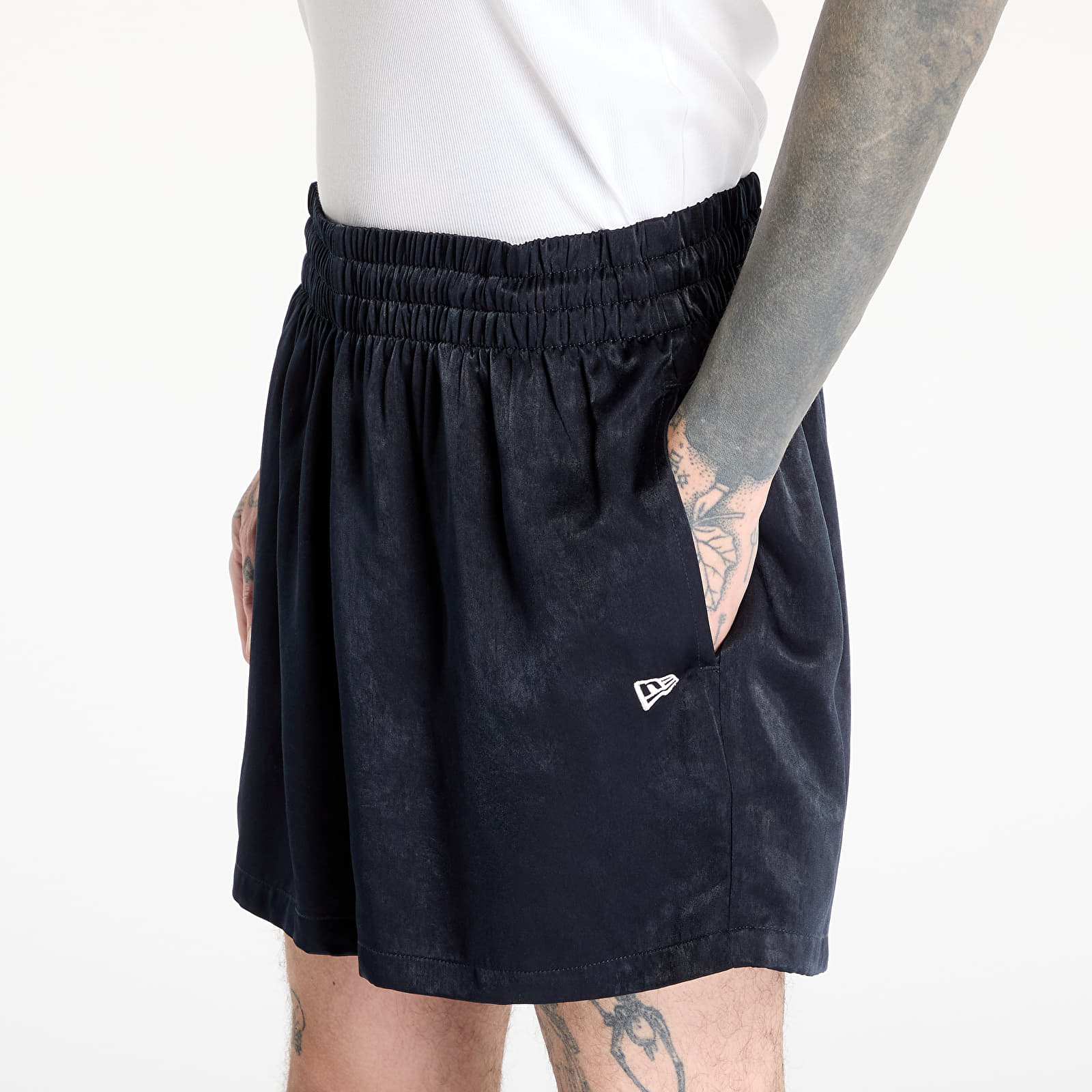 Pánske šortky New Era Woven Navy Shorts Navy