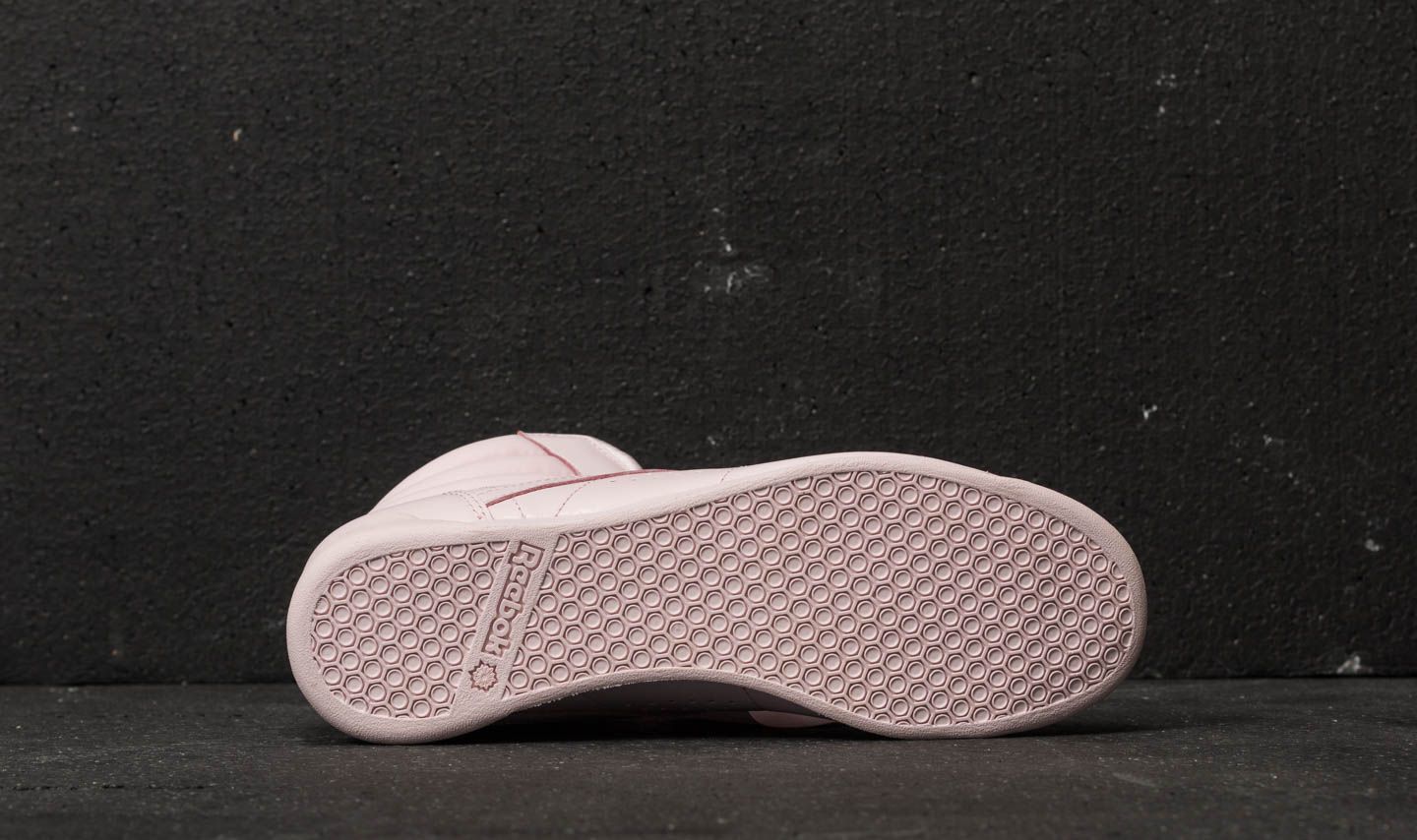 Damesko Reebok Freestyle Hi Satin Bow Porcelain Pink/ Skull Grey