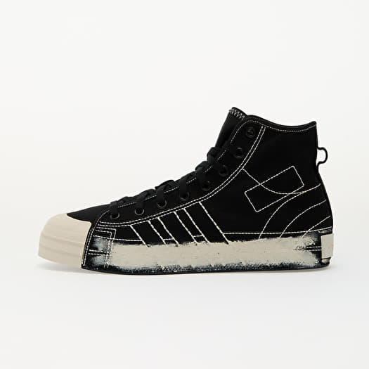 Y-3 Nizza Hi Black/ Black/ Talc
