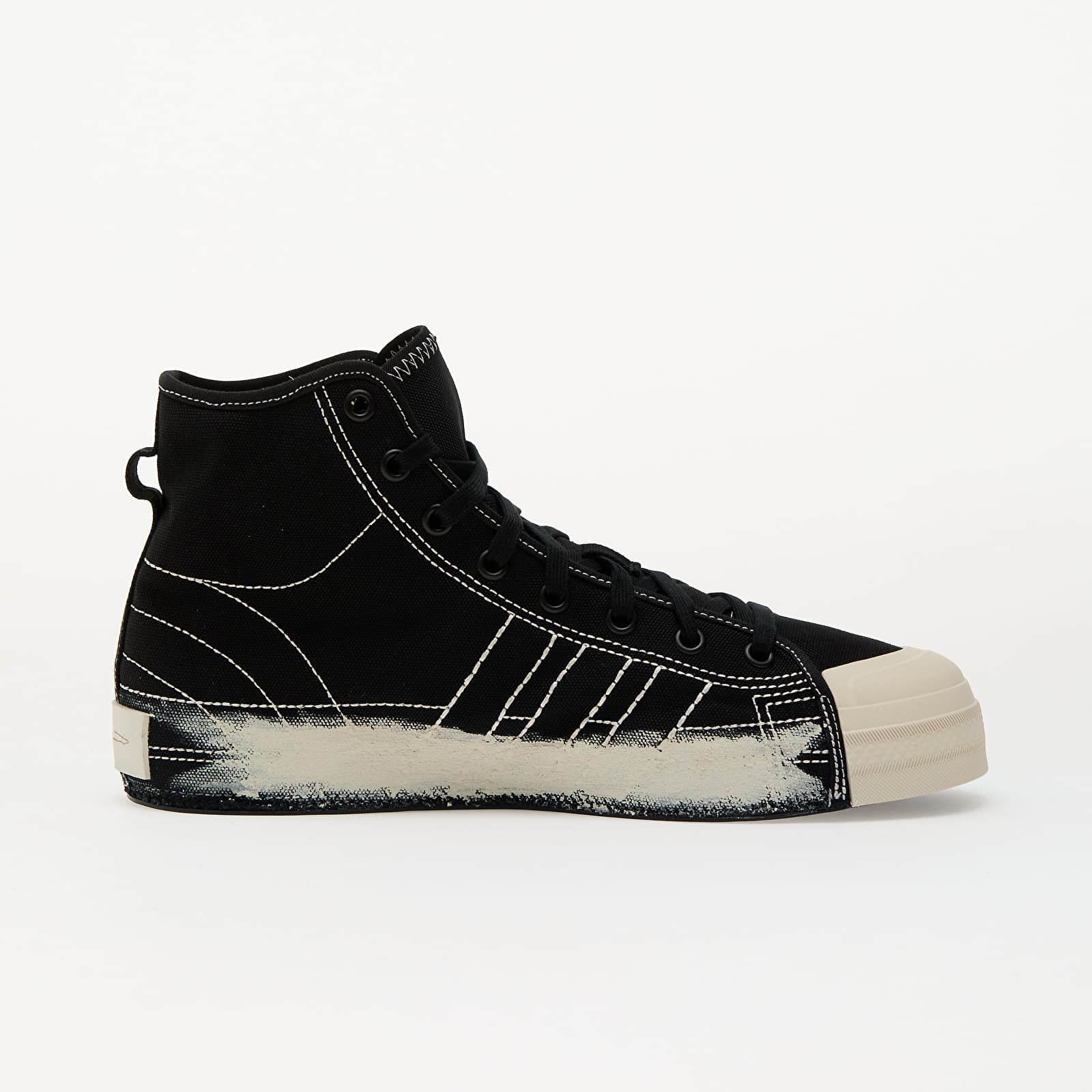 Pánské tenisky a boty Y-3 Nizza Hi Black/ Black/ Talc