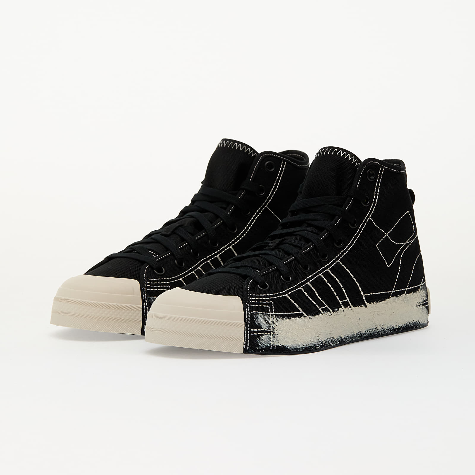 Pánské tenisky a boty Y-3 Nizza Hi Black/ Black/ Talc
