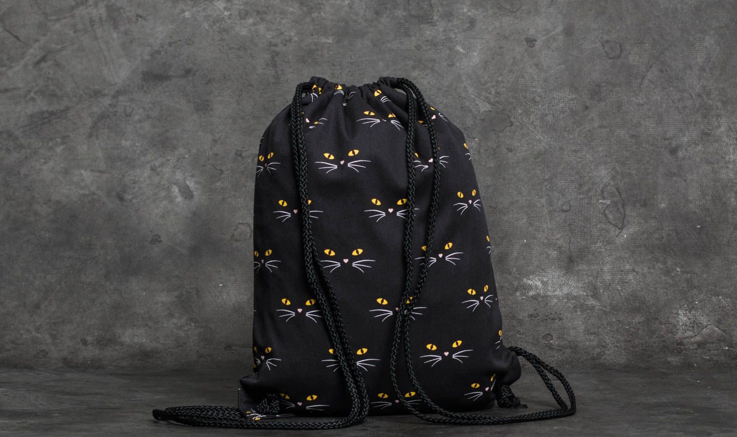 Vans black deals cat backpack