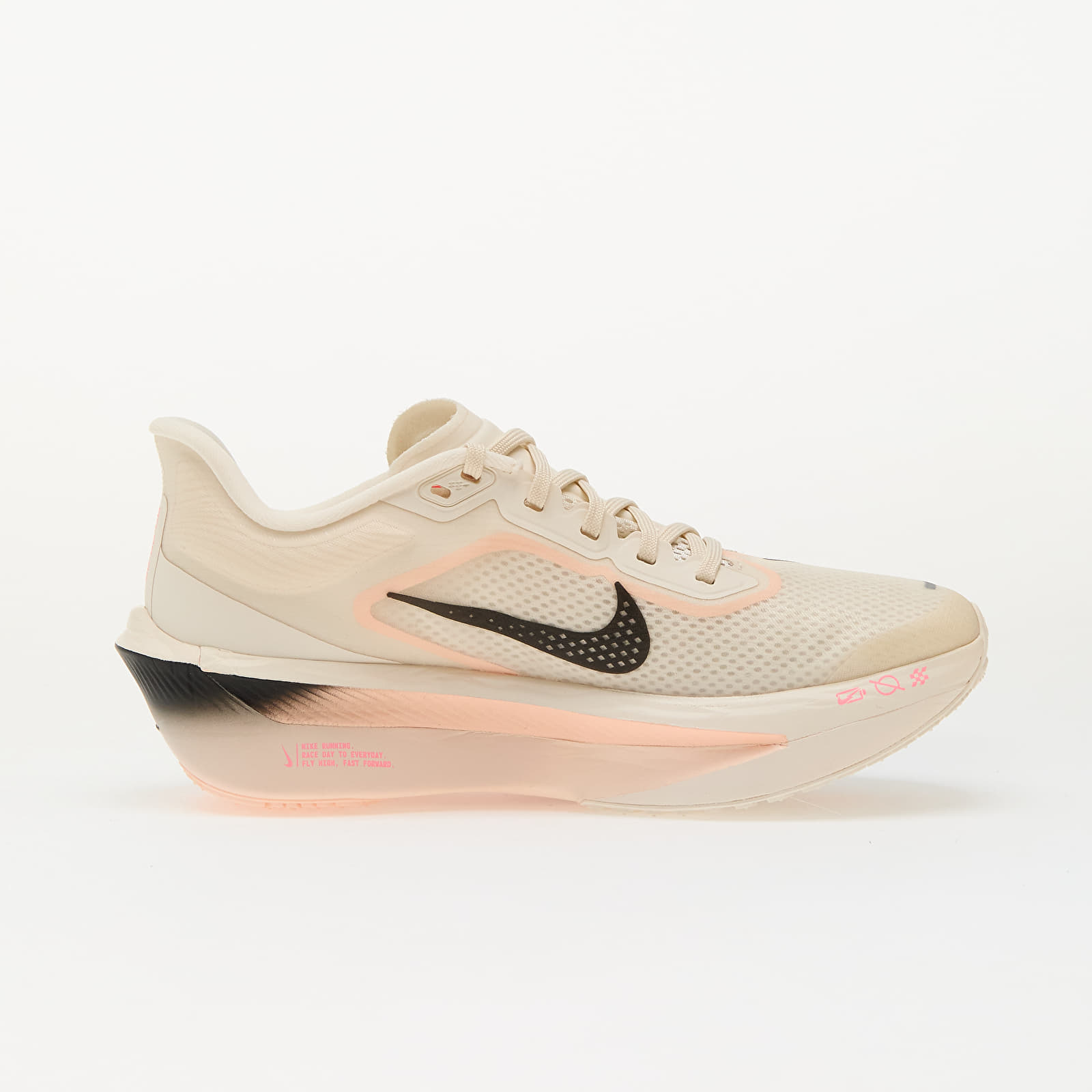 Women's shoes Nike W Zoom Fly 6 Pale Ivory/ Black-Crimson Tint-Sail-Hot Punch