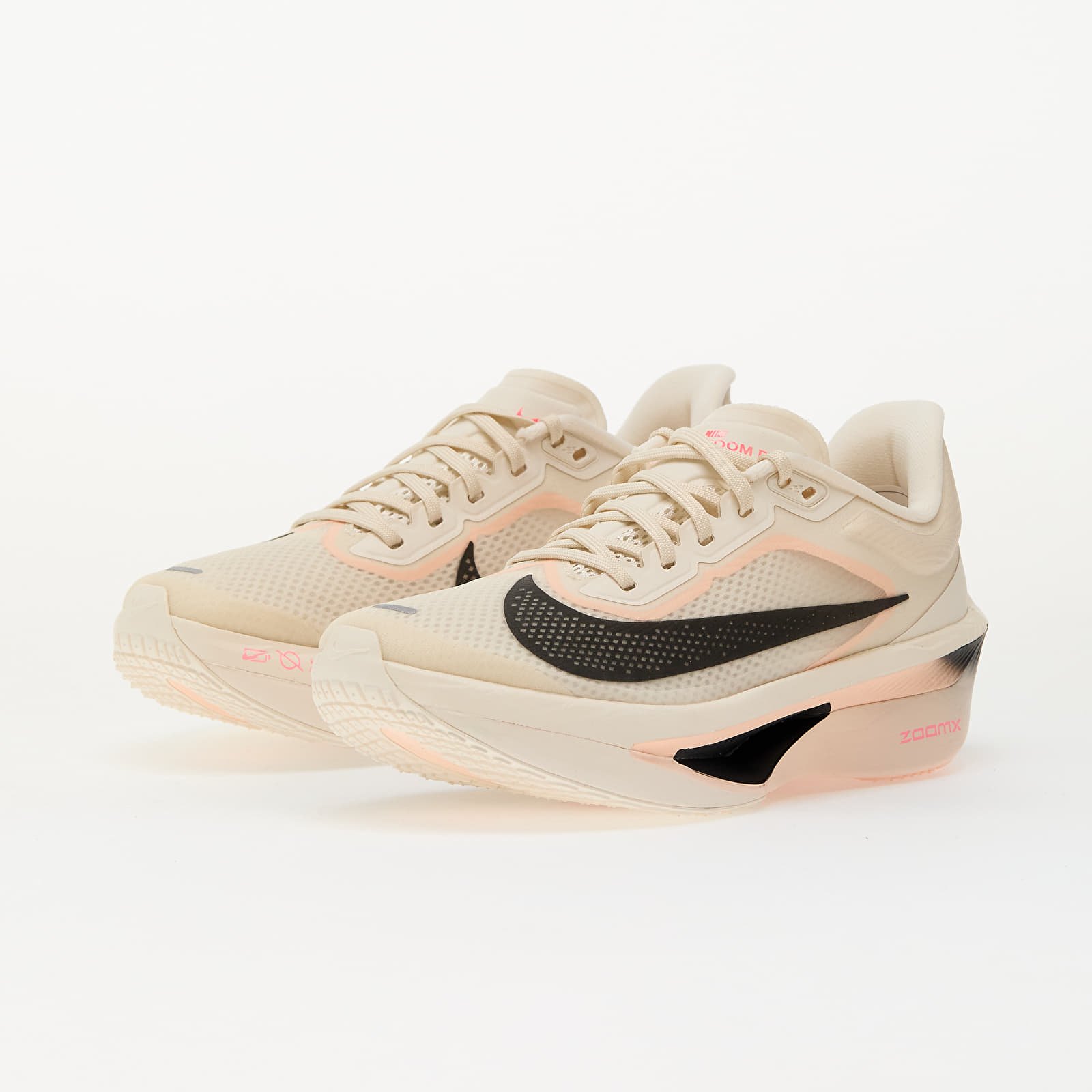 Women's shoes Nike W Zoom Fly 6 Pale Ivory/ Black-Crimson Tint-Sail-Hot Punch