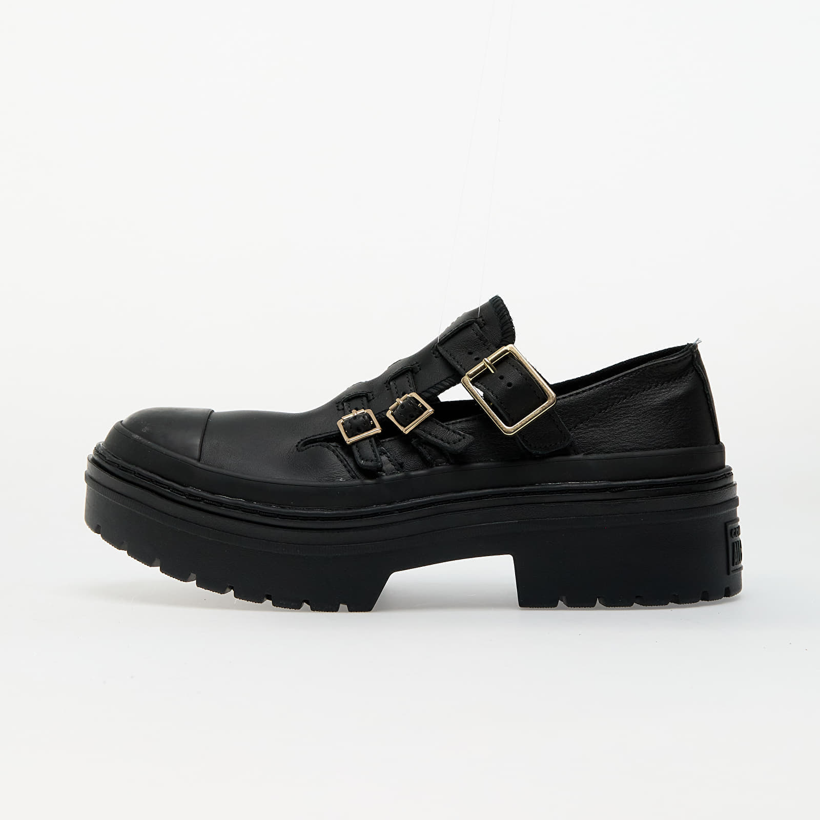Levně Tenisky Converse Chuck Taylor All Star Lugged Heel Mj Black/ Black/ Gold