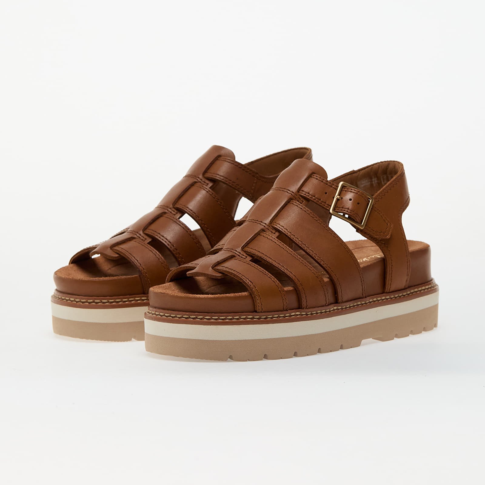 Women's shoes Clarks Orianna Twist Tan Leather