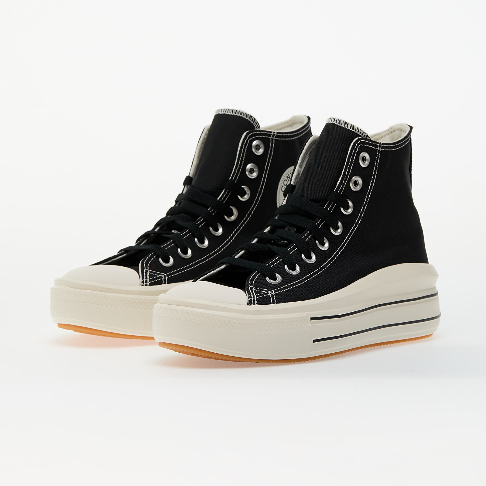 Încălțăminte și sneakerși pentru bărbați Converse Chuck Taylor All Star Move Hi Black/ Egret/ Black