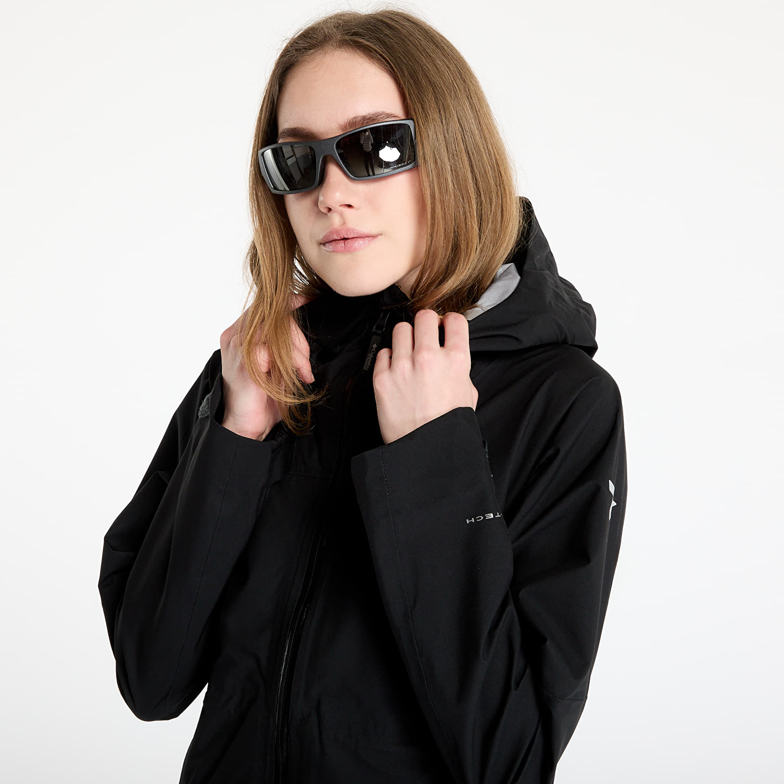 Dámské bundy Columbia Northwest Explorer™ 3L Shell Jacket Black
