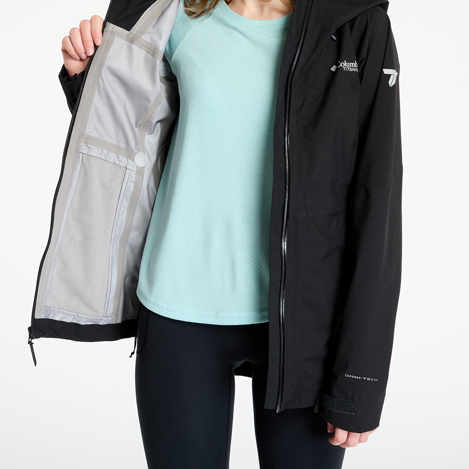 Dámské bundy Columbia Northwest Explorer™ 3L Shell Jacket Black