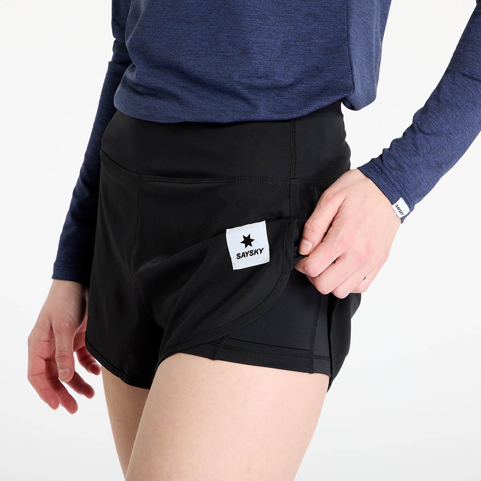 Shorts - Frauen SAYSKY W Pace Shorts 3" Black