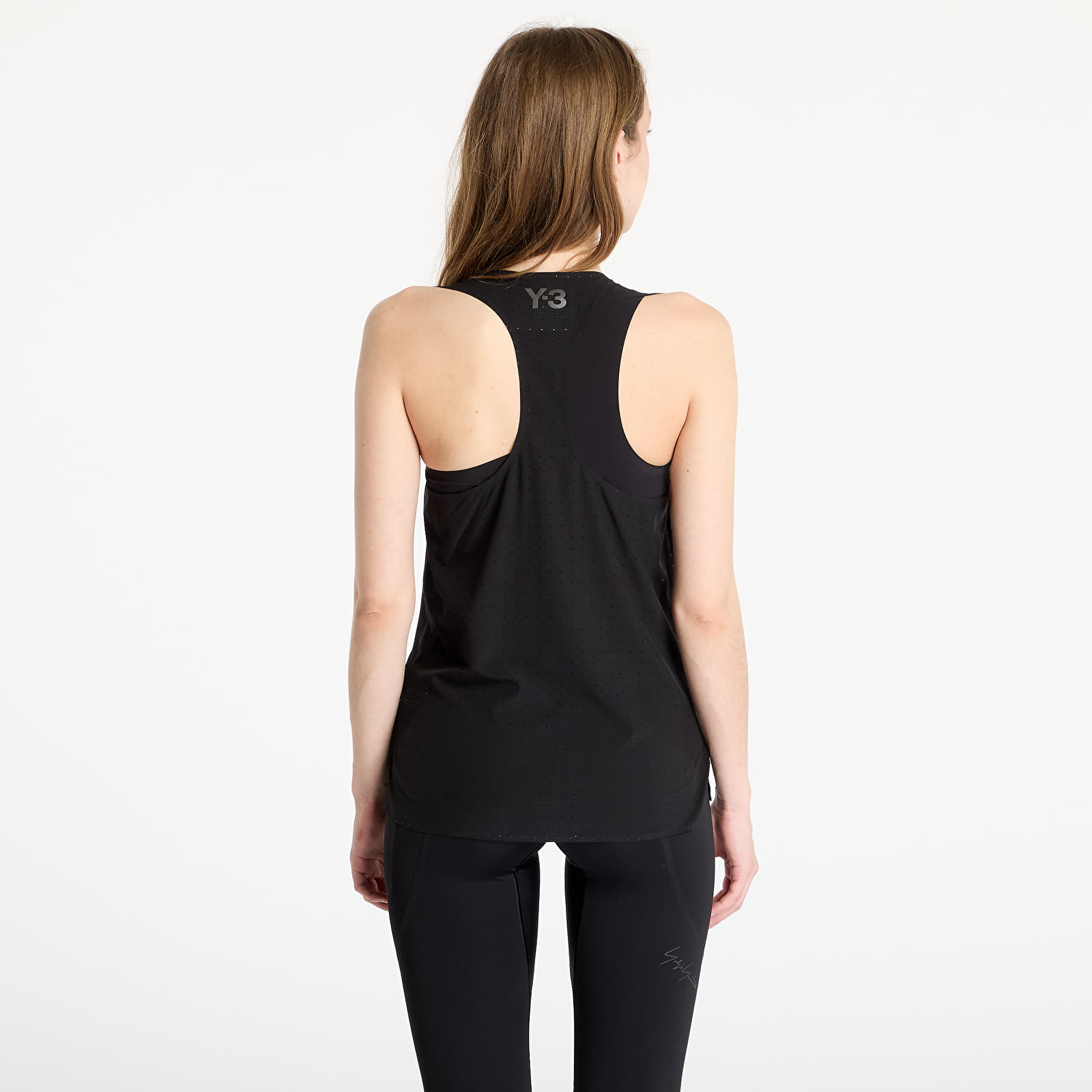 Dámská tílka Y-3 Running Tank Top Black