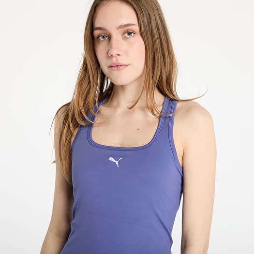 Puma Cloudspun Mesh 2In1 Tank Top Blue Crystal | Footshop