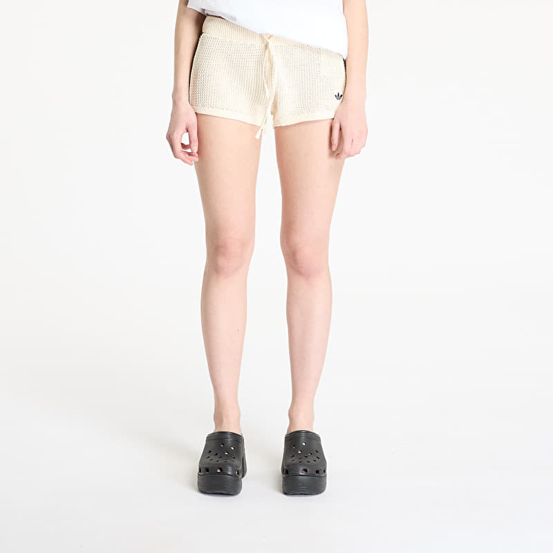 Shorts adidas Originals Premium Crochet Sprinter Shorts White