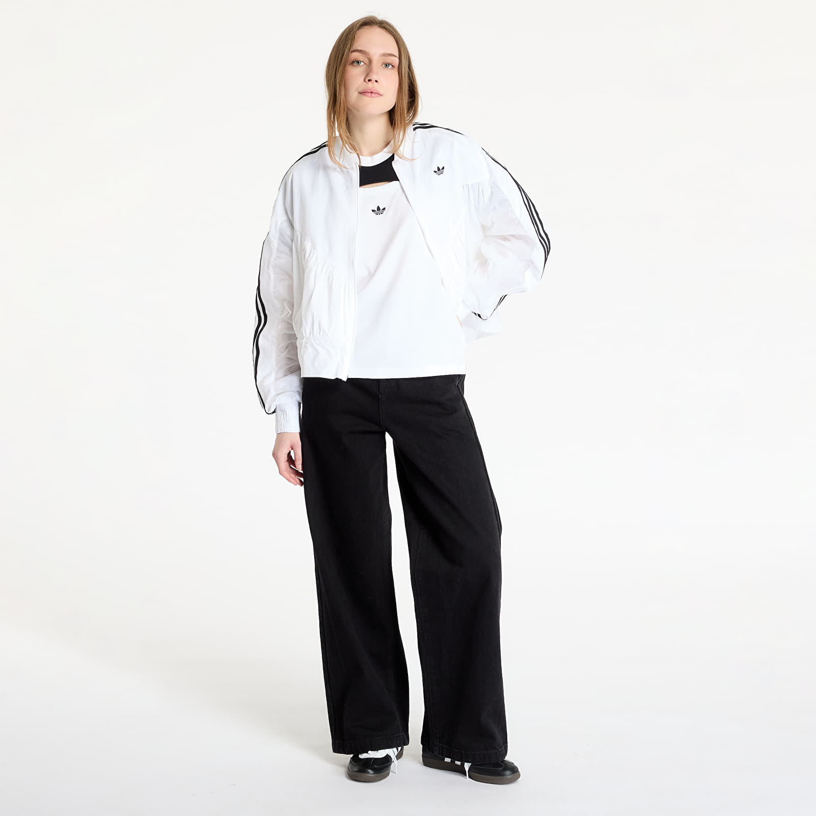 Bundy adidas Light Weight Windbreaker Bomber White/ White