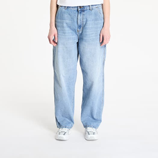 Vaqueros Carhartt WIP W' Brandon Single Knee Pant Blue Burst Washed