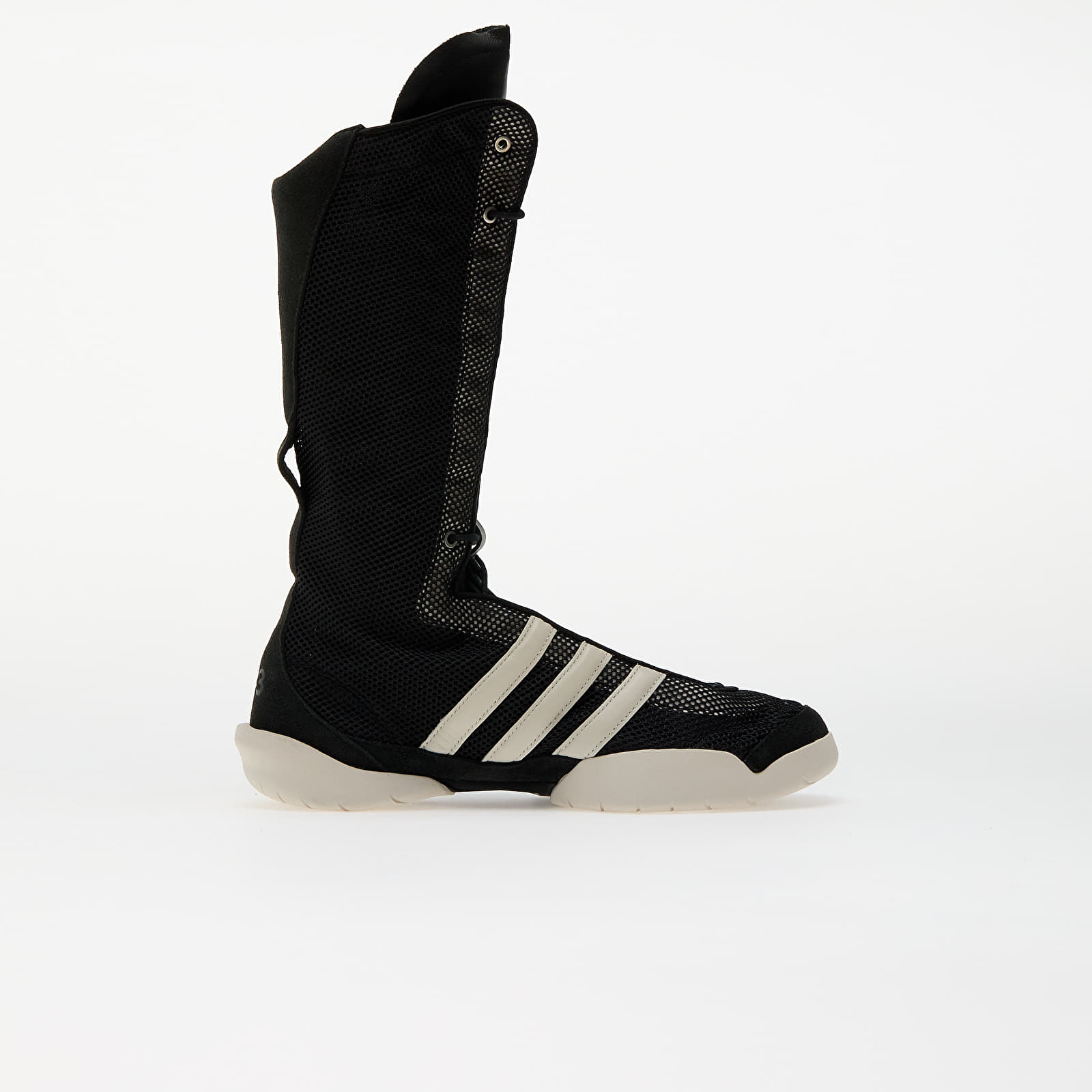 Herren Sneaker und Schuhe Y-3 Regu Boot Black/ Talc/ Black