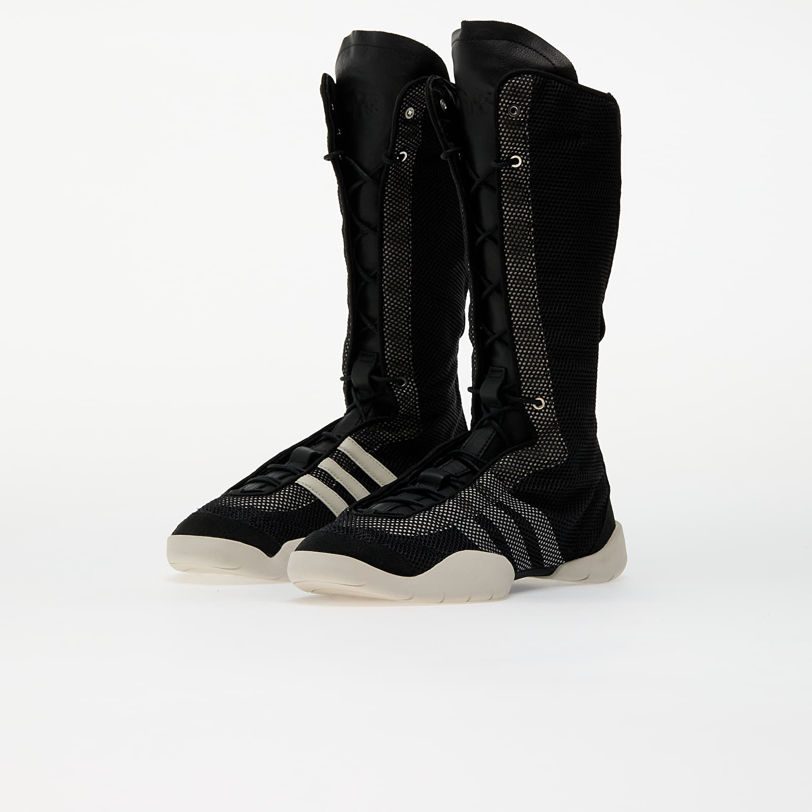 Herren Sneaker und Schuhe Y-3 Regu Boot Black/ Talc/ Black