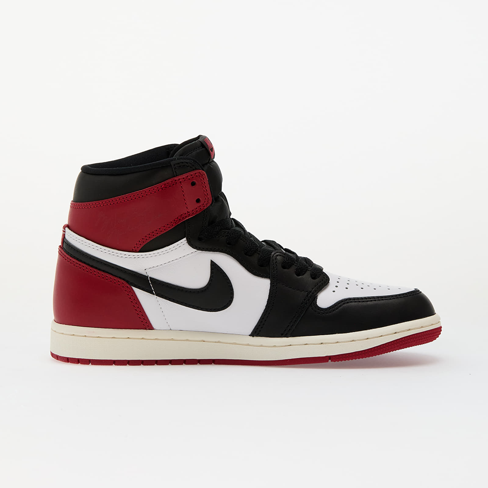 Männer Air Jordan 1 Retro High OG "Black Toe" White/ Black-Varsity Red-Sail