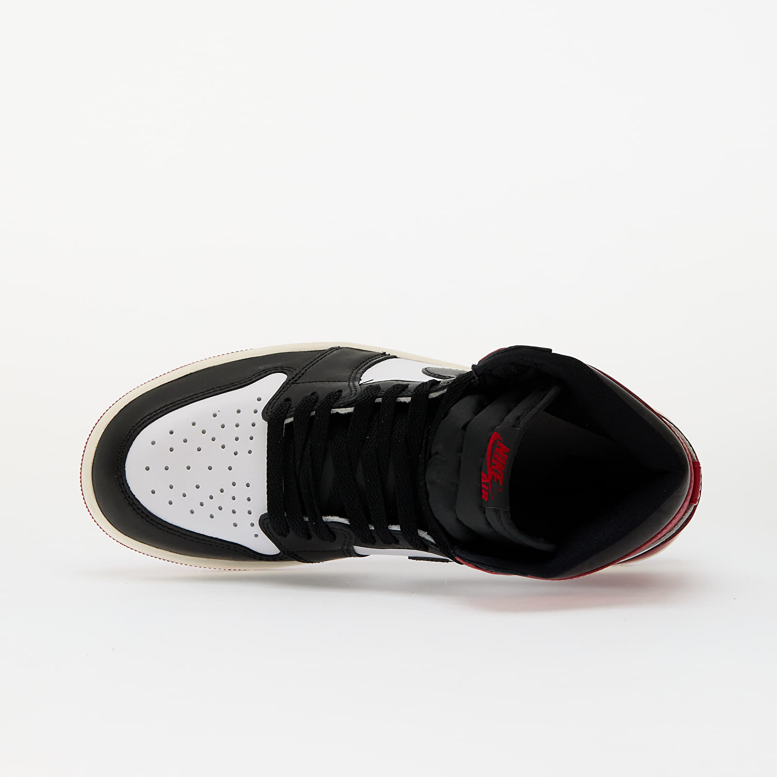 Männer Air Jordan 1 Retro High OG "Black Toe" White/ Black-Varsity Red-Sail