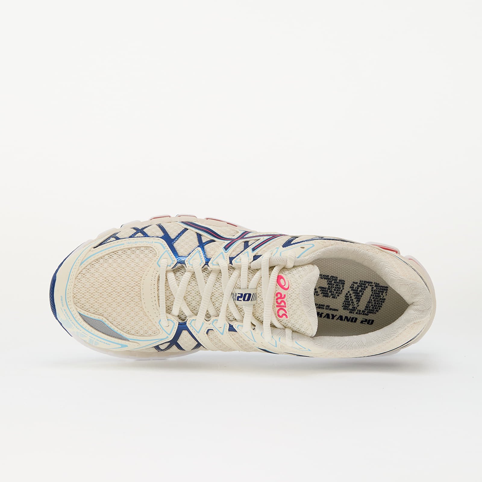 Pánské tenisky a boty Asics Gel-Kayano 20 Cream/ Deep Marine