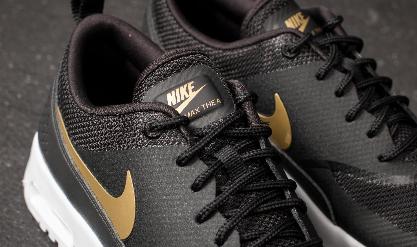 Women s shoes Nike Wmns Air Max Thea J Black Metallic Gold White