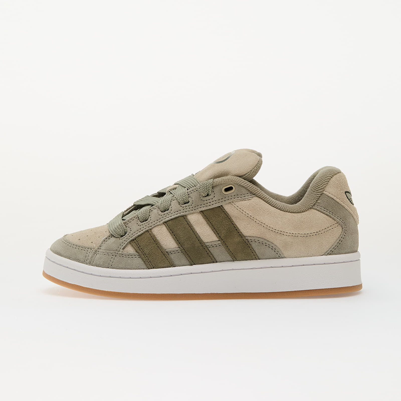 Levně Tenisky adidas Campus 00s Beta Putty Grey/ Olive Strata/ Silver Pebble