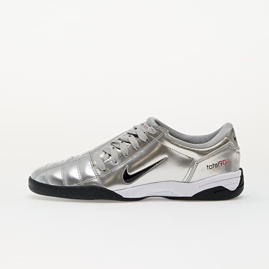 Nike T90 Sp Metallic Silver/ Black-University Red