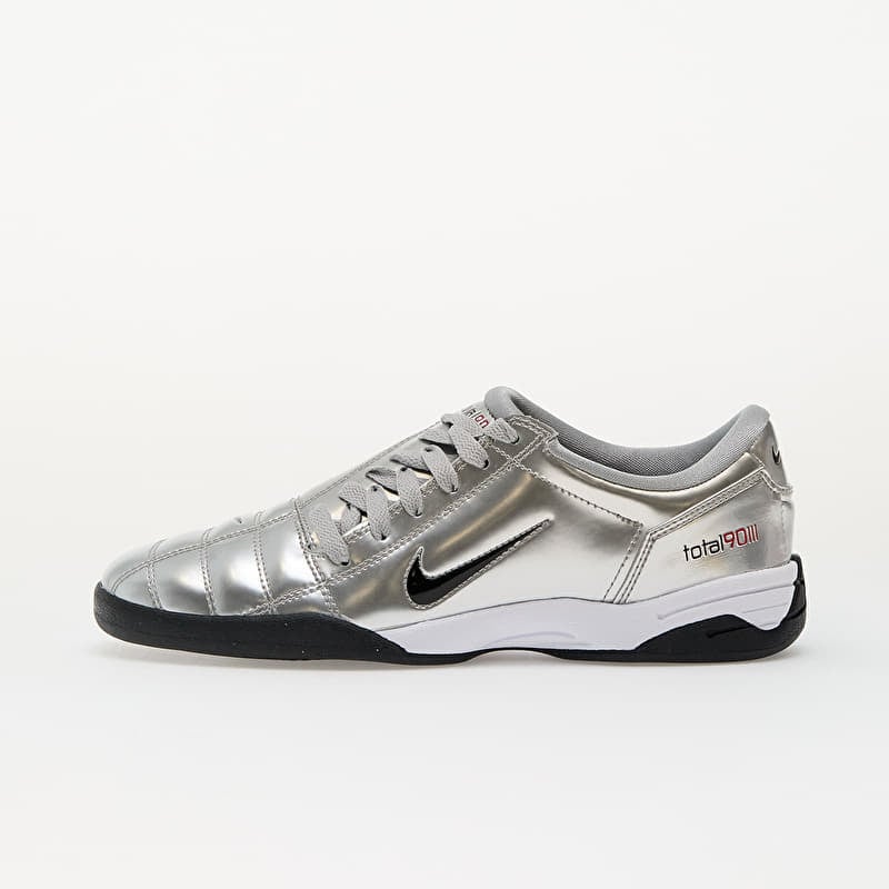 Nike T90 Sp Metallic Silver/ Black-University Red