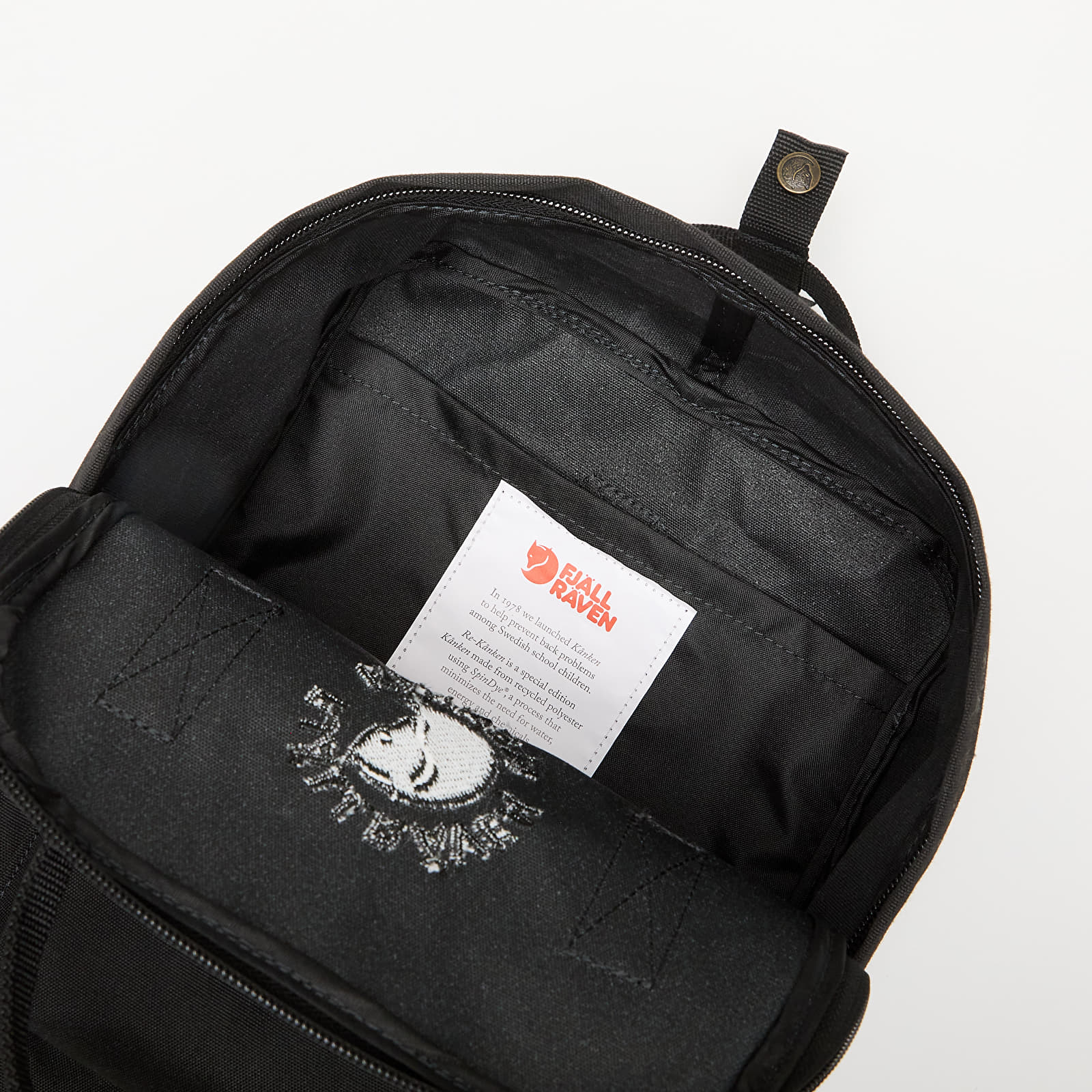 Rugzakken Fjällräven Re-Kånken Mini Black