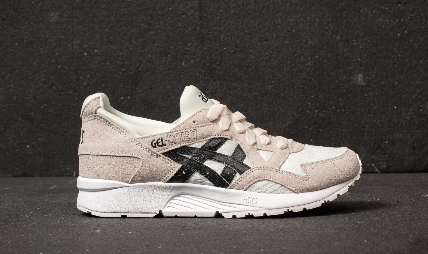 Asics gel lyte v cream black best sale