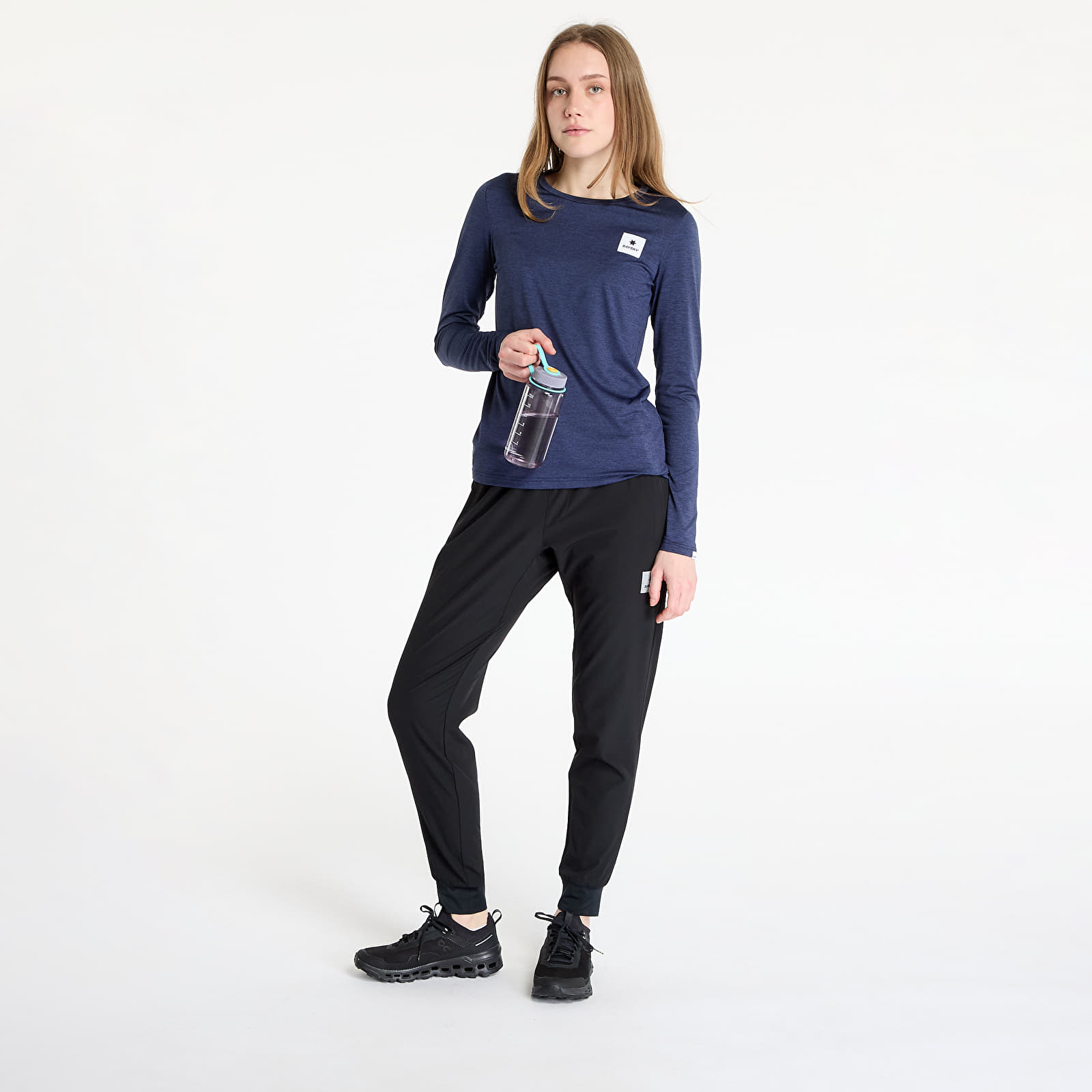 Hosen und Jeans SAYSKY Pace Pants UNISEX Black