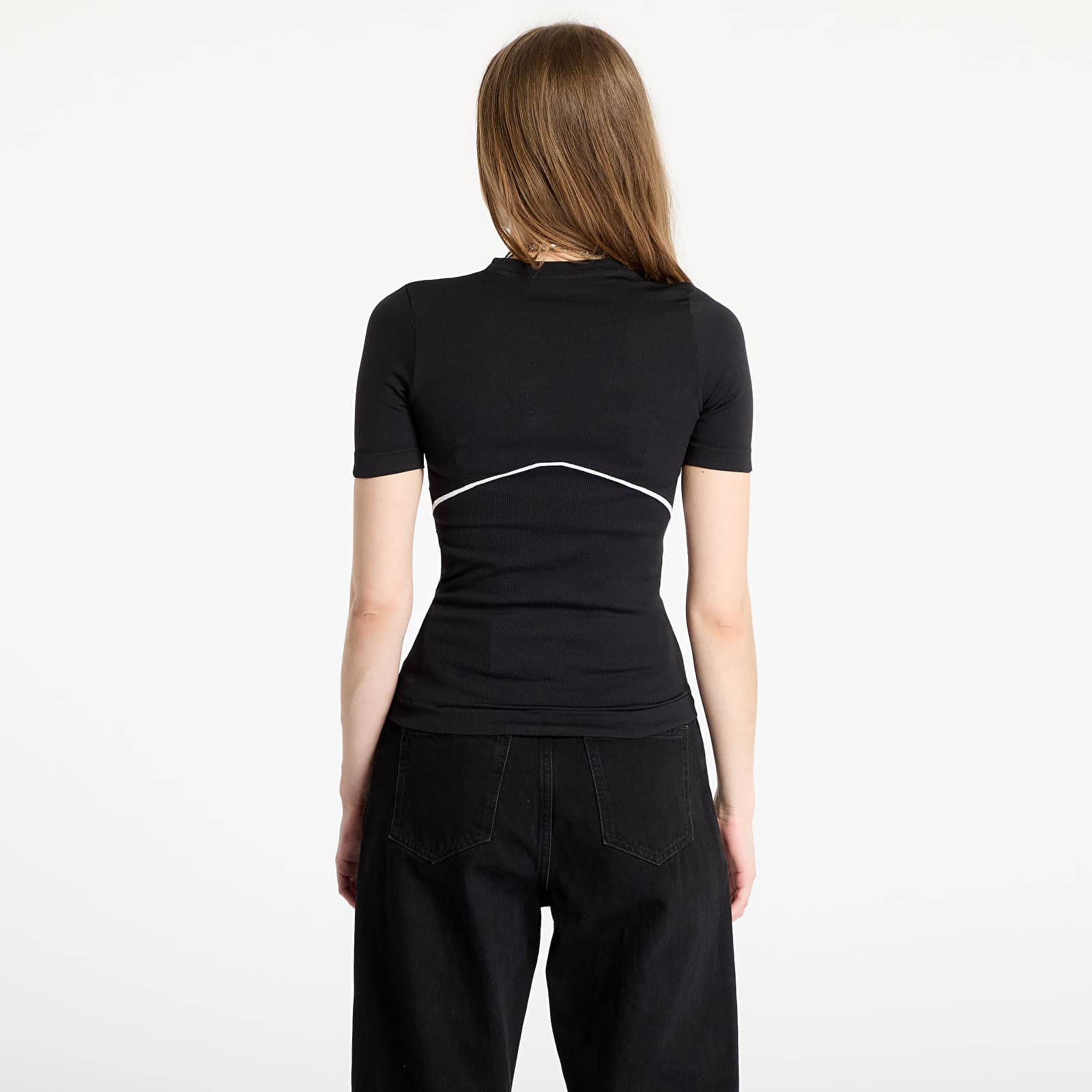 T-shirty damskie Off-White Seamless Shortsleeve T-Shirt Black/ White