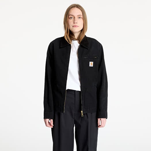 Bunda Carhartt WIP OG Detroit Jacket UNISEX Black/ Black Aged Canvas