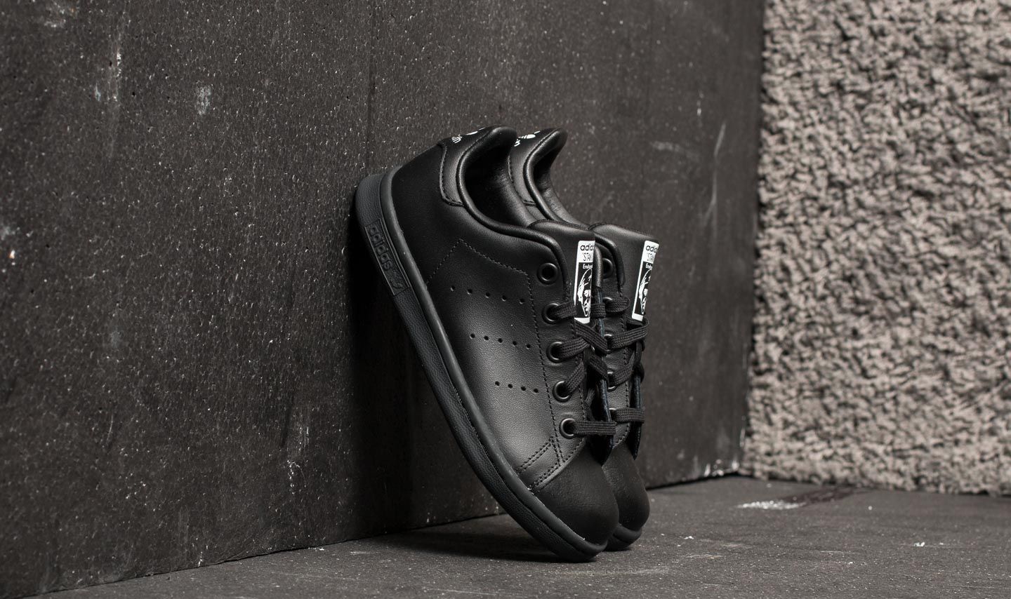 Zapatillas y zapatos para niños adidas Stan Smith C Core Black/ Core Black/ Core Black