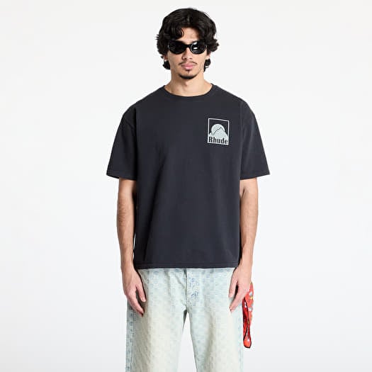 Tričko Rhude Moonlight Badge Tee Vintage Black