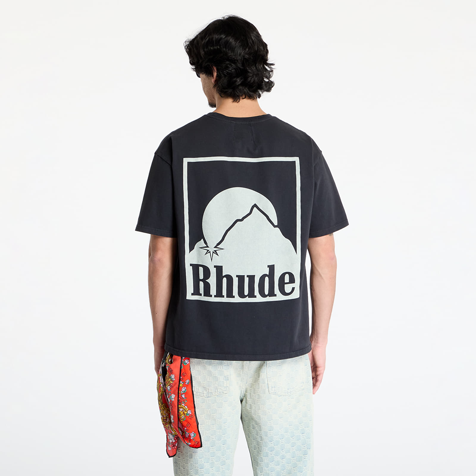 T-shirty męskie Rhude Moonlight Badge Tee Vintage Black