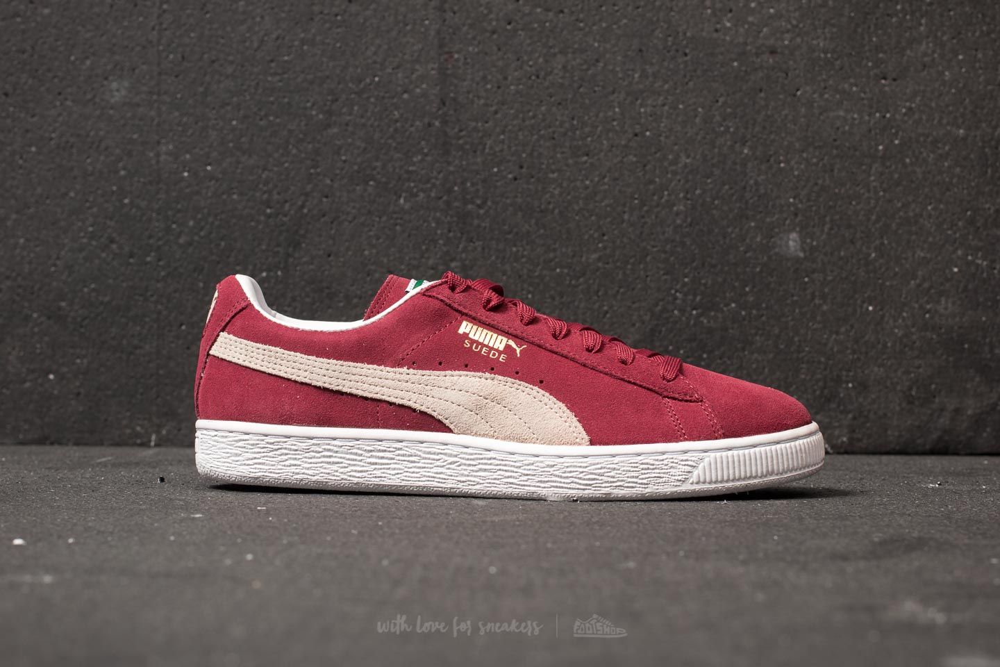 Puma suede classic cabernet/white 2025