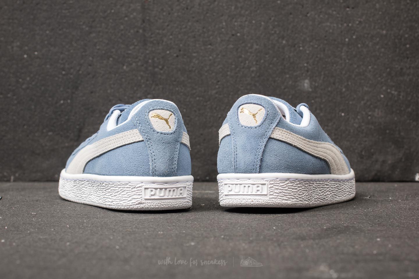 Herren Sneaker und Schuhe Puma Suede Classic Infinity-Puma White