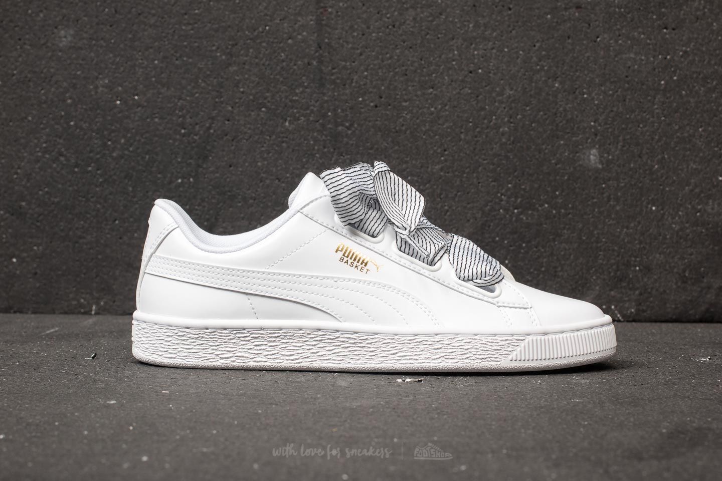 Women s shoes Puma Basket Heart Wn s Puma White Puma White Footshop