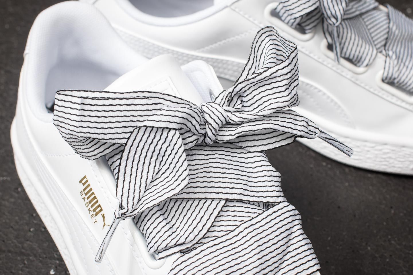 Women's shoes Puma Basket Heart Wn's Puma White-Puma White