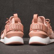 Women s shoes Puma Muse Satin EP Wn s Peach Beige Puma White Footshop