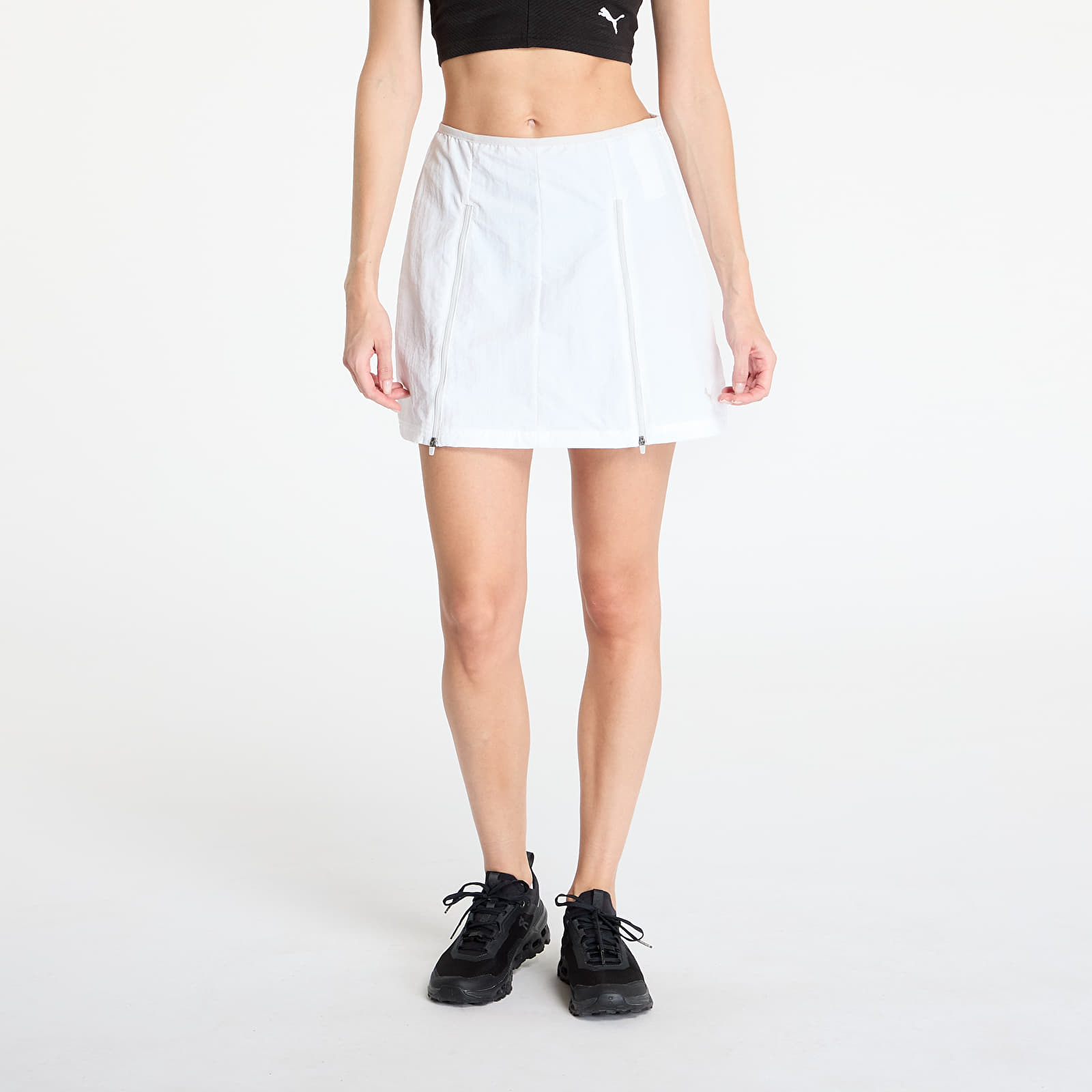 Sukně Puma Dare to Zip-Off Woven Skirt PUMA White
