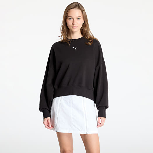 Puma Wardrobe Essentials Over-Oversized Crew PUMA Black