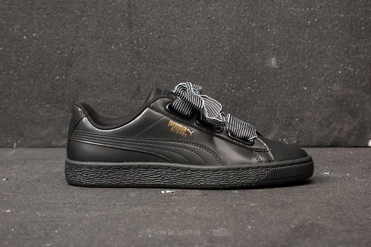Zapatillas mujer Puma Basket Heart Wn s Puma Black Puma Black Footshop